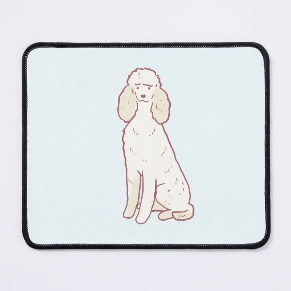 Item preview, Cute White poodle designed and sold by Mayarart.