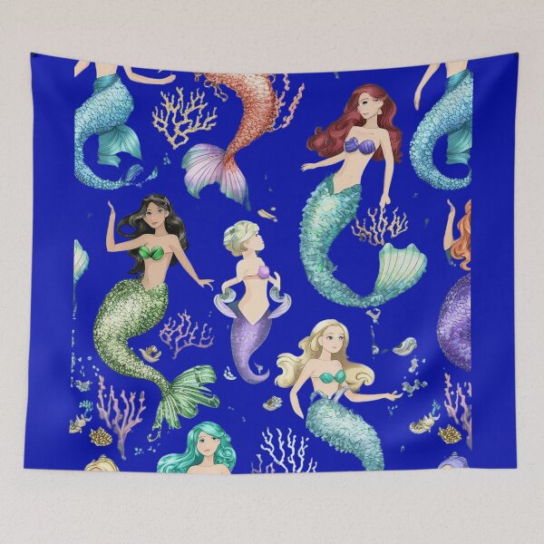 Item preview, Mermaids in Pop Culture: From Fairy Tales to Hollywood designed and sold by DunuStore.