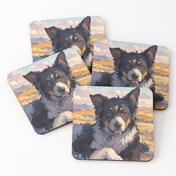 Item preview, Border collie, digital art work designed and sold by carole hirst.