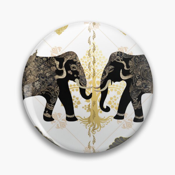 Item preview, Thai elephants and Thai patterns are sweet, soft, and beautiful. designed and sold by K-Kwan.