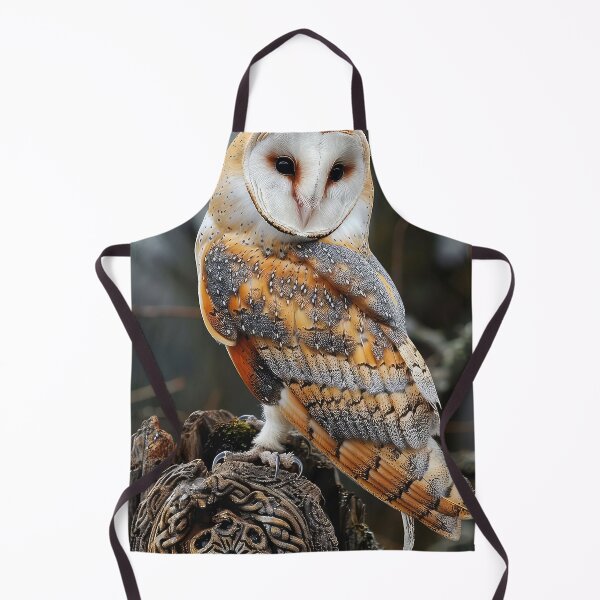 Item preview, Pagan Celtic Barn Owl designed and sold by thewandswant.