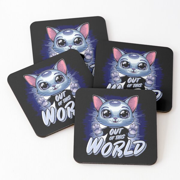 Item preview, Celestial Whiskers - A Space Odyssey with Astro-Cat designed and sold by FebricFusion.