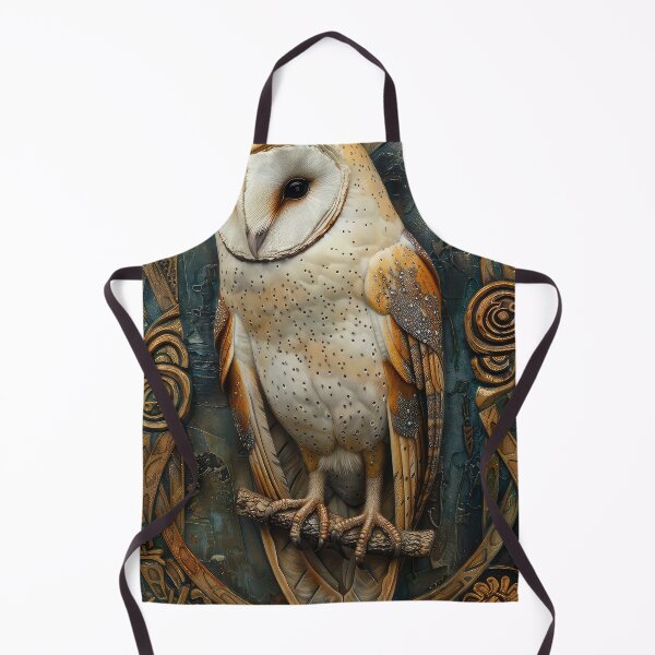 Item preview, Pagan Celtic Barn Owl designed and sold by thewandswant.