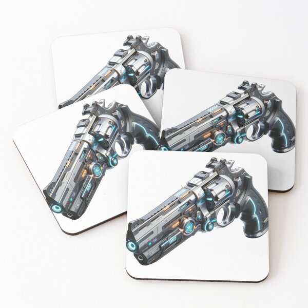 Item preview, Gun Revolver Blaster Futuristic Laser Pistol Handgun Firearm designed and sold by kylmllr101684.