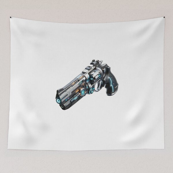 Item preview, Gun Revolver Blaster Futuristic Laser Pistol Handgun Firearm designed and sold by kylmllr101684.
