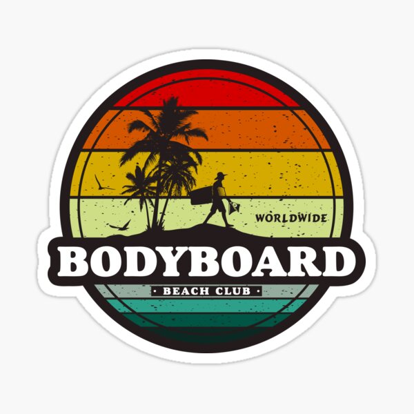 Aperçu de l'œuvre Club de plage de bodyboard_1 créée et vendue par thesurfcompany.