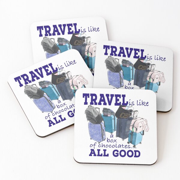 Item preview, Travel Quote and Luggage designed and sold by MMc Buck.