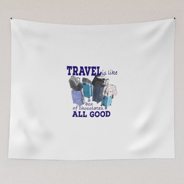 Item preview, Travel Quote and Luggage designed and sold by MMc Buck.