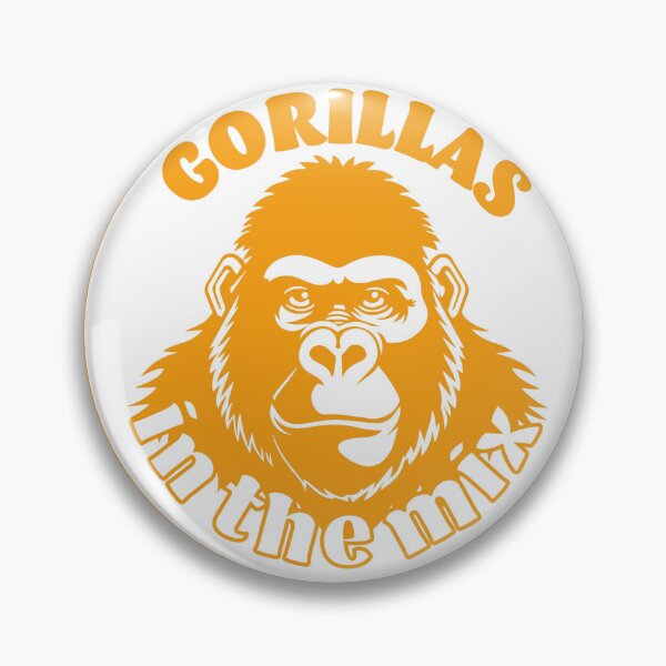 Item preview, Transparent Orange Gorilla Logo designed and sold by Gorillasindamix.