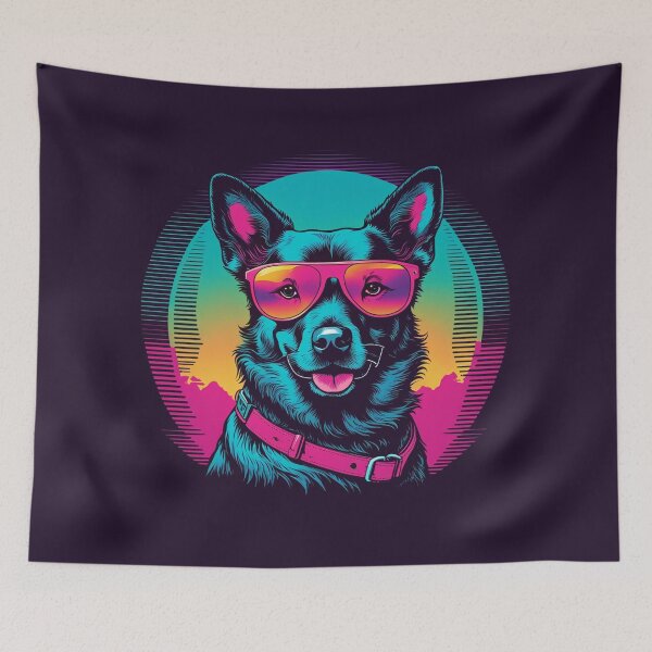 Item preview, Canine glasses the magical tool that turns daily routine into an enchanting experience, with each vision revealing a special touch of canine magic designed and sold by Pulsant  Paintings.