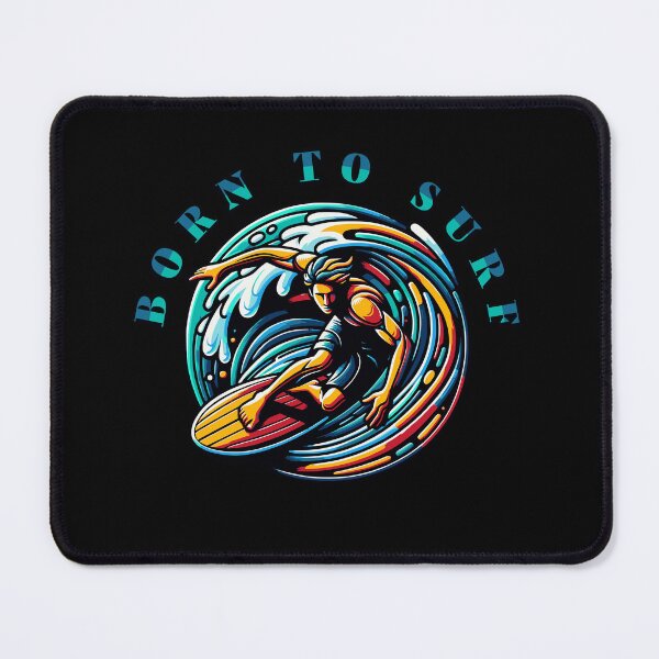 Item preview, Born to surf designed and sold by Graffik-Peeps.
