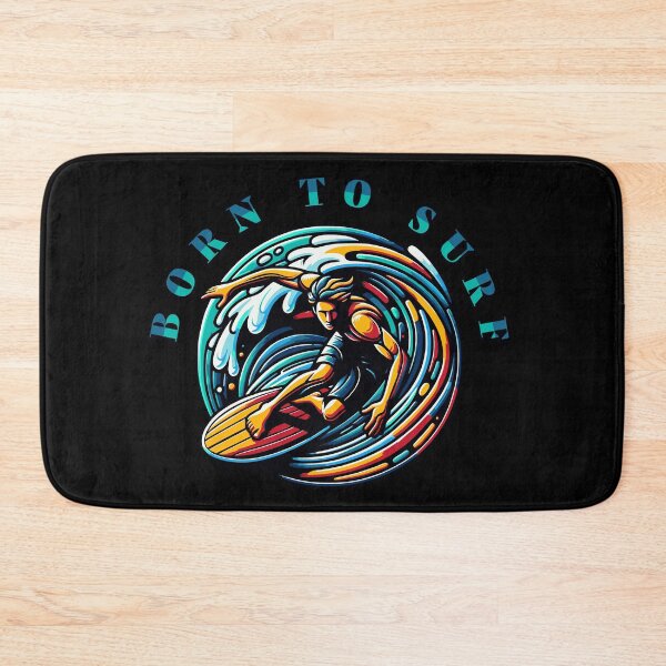 Item preview, Born to surf designed and sold by Graffik-Peeps.
