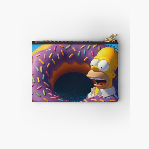 Item preview, The Simpson Homer casual giant donut in town designed and sold by SaraDatCool.