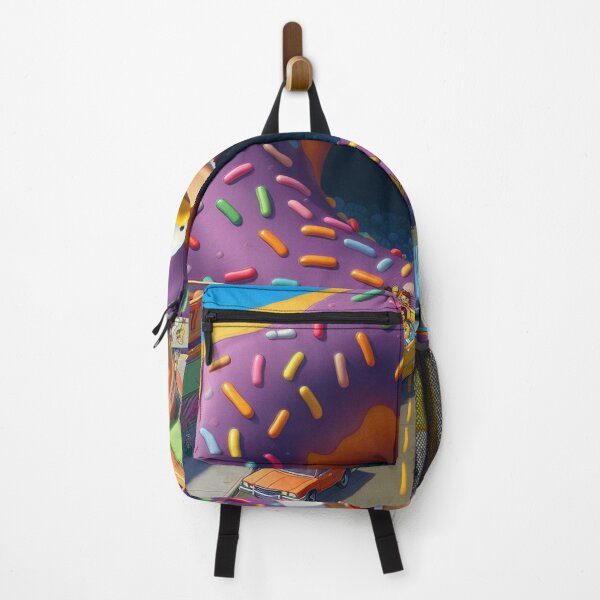 Item preview, The Simpson Homer casual giant donut in town designed and sold by SaraDatCool.