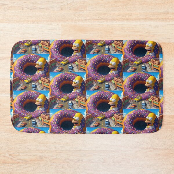 Item preview, The Simpson Homer casual giant donut in town designed and sold by SaraDatCool.