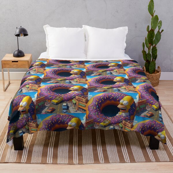 Item preview, The Simpson Homer casual giant donut in town designed and sold by SaraDatCool.