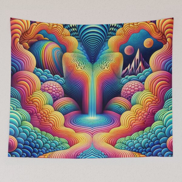 Item preview, The color waterfall designed and sold by MagicBreeze.