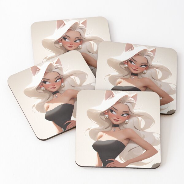 Item preview, White Cat designed and sold by AxeWave.