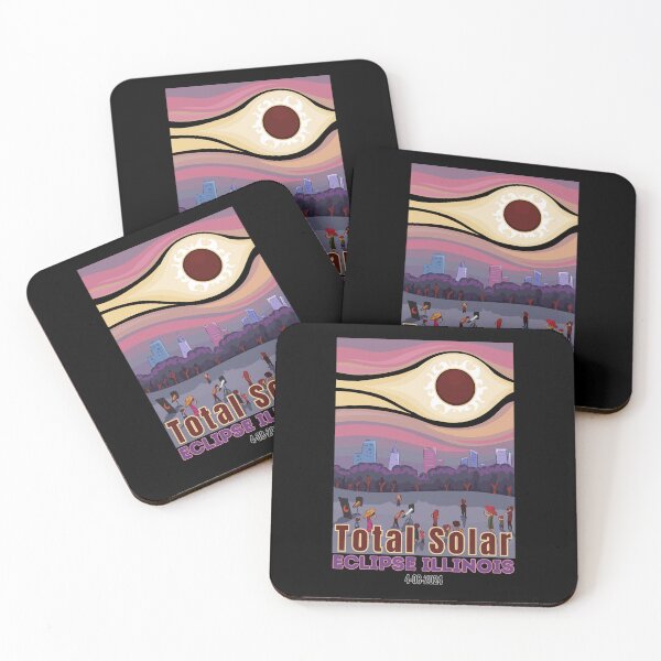 Item preview, Illinois Total Solar Eclipse April 8 2024 designed and sold by ARTX4ART.