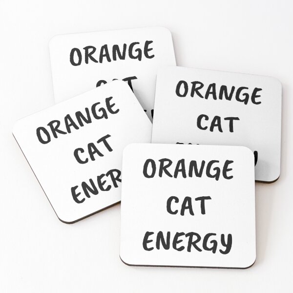 Item preview, Orange cat energy! designed and sold by PositiveAlchemy.