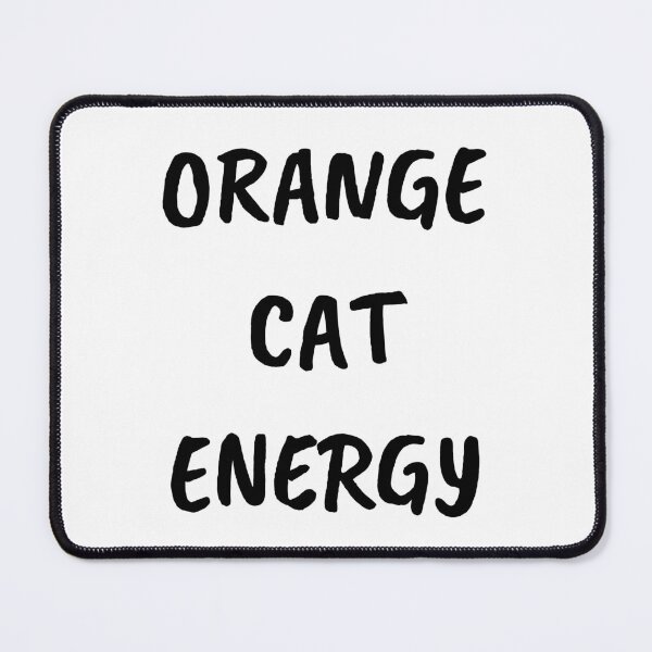 Item preview, Orange cat energy! designed and sold by PositiveAlchemy.