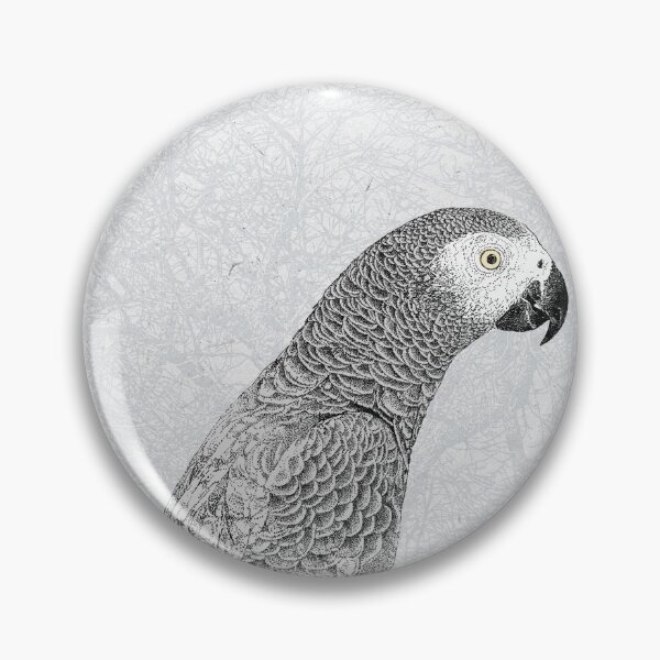 Item preview, African Grey Parrot designed and sold by AardvarkAnarchy.