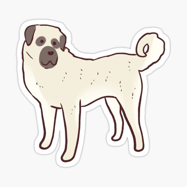 Artikel-Vorschau von Kangal-Hundeillustration, designt und verkauft von Mayarart.