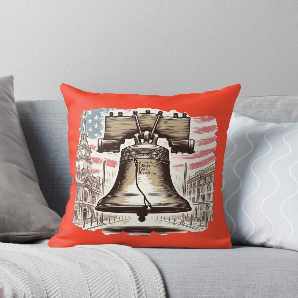 Artikelvorschau, Skizze der Liberty Bell in Philadelphia entworfen und verkauft von PaintMeWorld.