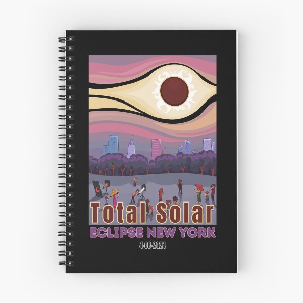 Item preview, New York Total Solar Eclipse April 8 2024 designed and sold by ARTX4ART.