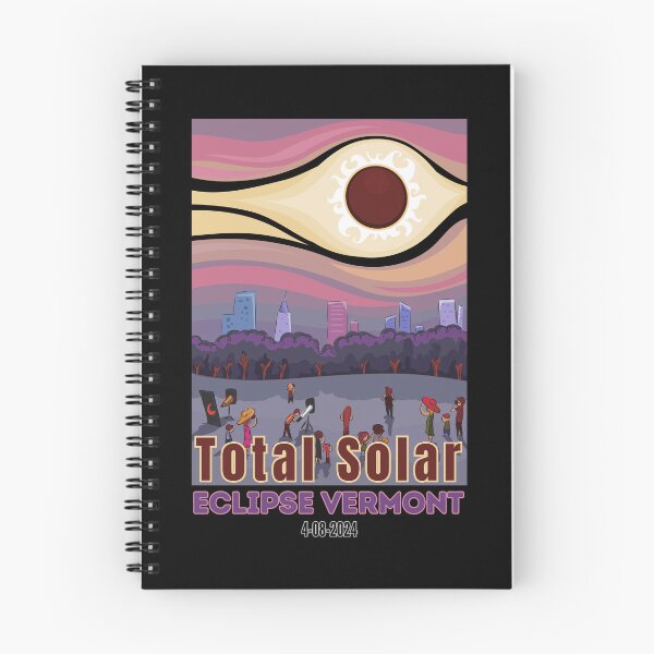 Item preview, Vermont Total Solar Eclipse April 8 2024 designed and sold by ARTX4ART.