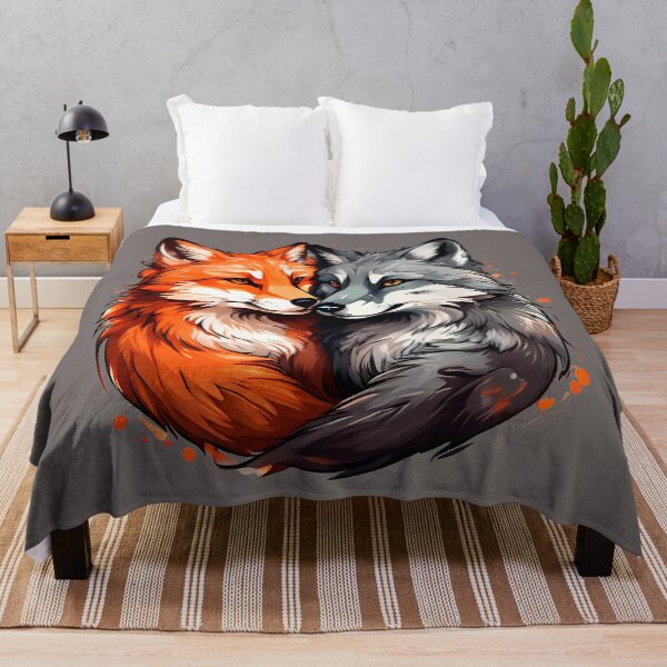 Item preview, Wolf And Fox Tender Love designed and sold by anyasevchenko.