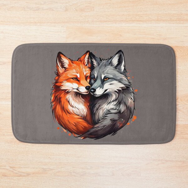 Item preview, Wolf And Fox Tender Love designed and sold by anyasevchenko.