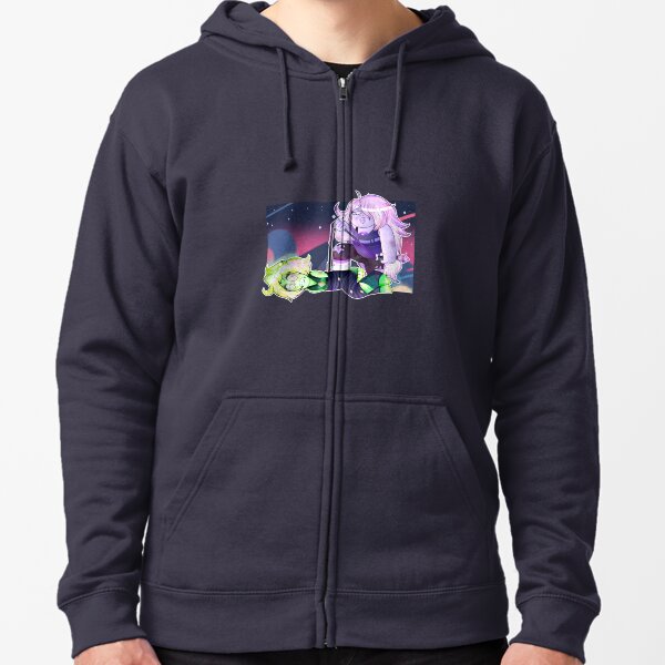 Steven Universe - Perithyst Sudadera con capucha y cremallera