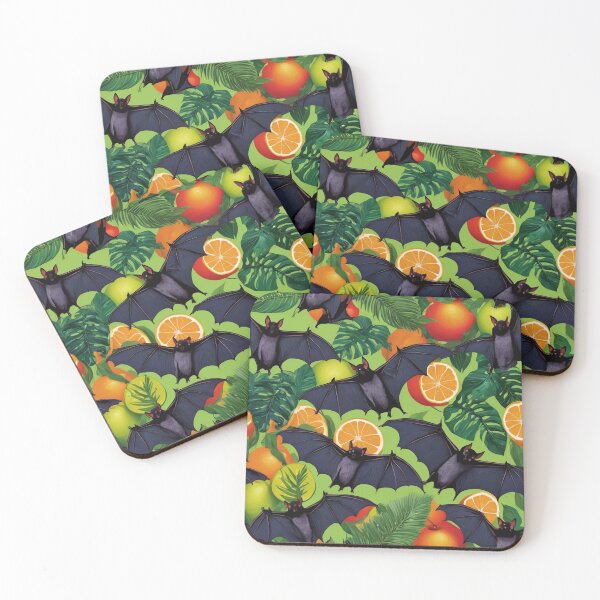 Item preview, Fruit bats & fruit pattern designed and sold by tatty58.