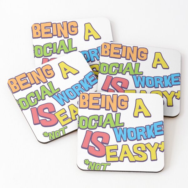 Item preview, El trabajo social es fácil designed and sold by BobaTeeStore.