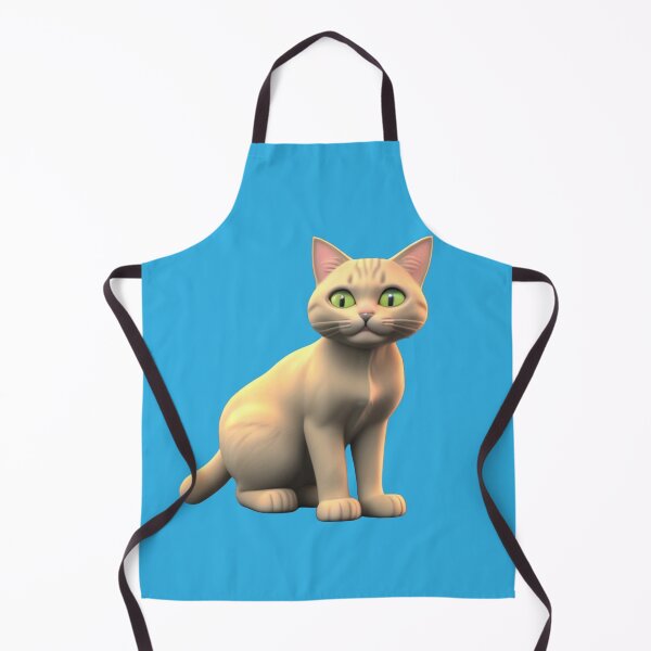 Item preview, 3D Cartoon Cream Manx Cat designed and sold by MartineP77.
