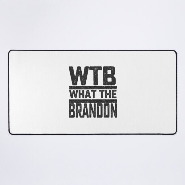 Item preview, WTB WHAT THE BRANDON - BLACK designed and sold by RightofCenter.