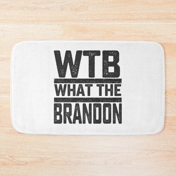 Item preview, WTB WHAT THE BRANDON - BLACK designed and sold by RightofCenter.