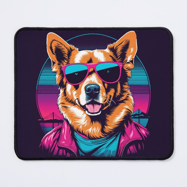 Item preview, When your little dog wears glasses, each nap becomes a stylish rest, with ears delicately nestled under lenses that emit a fashionable serenity designed and sold by Pulsant Paintings.