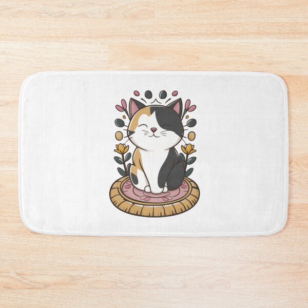 Item preview, A CAT ON A MAT IMAGE designed and sold by Obinne.