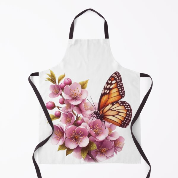 Item preview, “Spring Awakening: A Butterfly in a Field of Sakura Flowers” designed and sold by CHRIST5000.