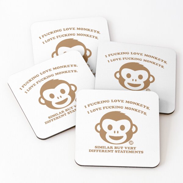 Item preview, I FUCKING LOVE MONKEYS designed and sold by TODD GOLDMAN.