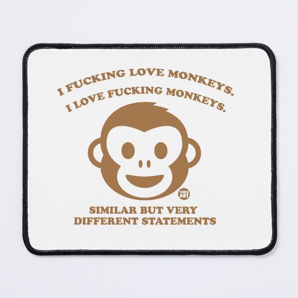 Item preview, I FUCKING LOVE MONKEYS designed and sold by TODD GOLDMAN.