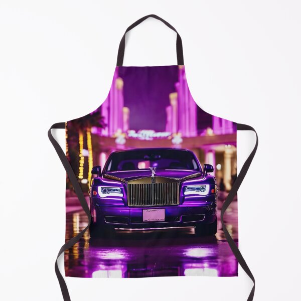 Item preview, Purple Luxury Car in Neon City Night designed and sold by Lisa Pearlman.
