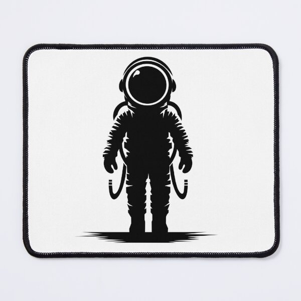 Item preview,  Black silhouette astronaut .  Vector illustration icon  designed and sold by IsaMarina.