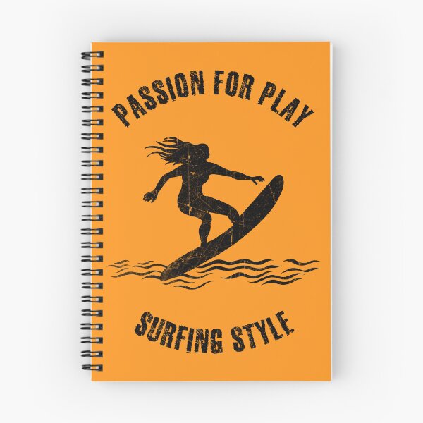 Item preview, Black silhouette of a female surfer designed and sold by HarridanCreates.