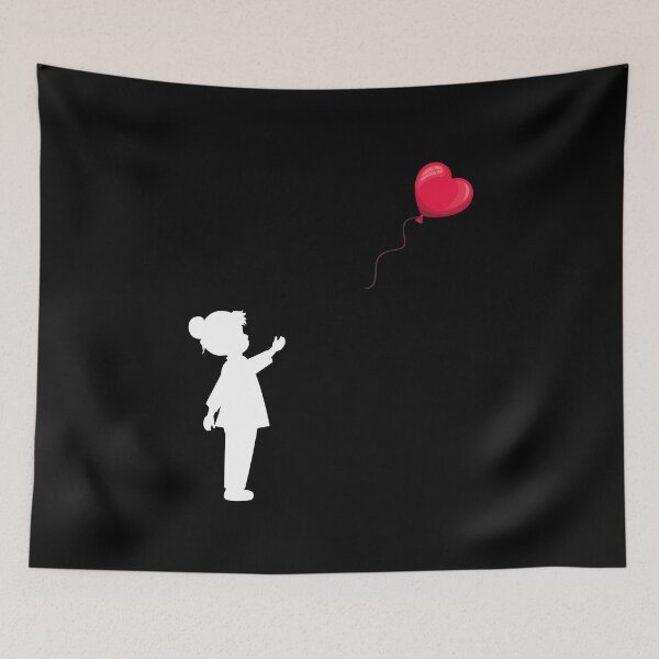 Item preview, Banksy Girl with Balloon designed and sold by Imagin8Graphic.