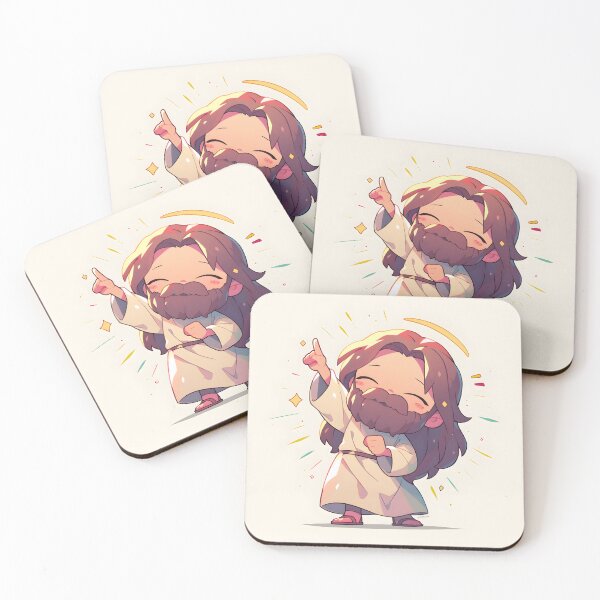 Item preview, Cute Happy Jesus designed and sold by CoolMantras.
