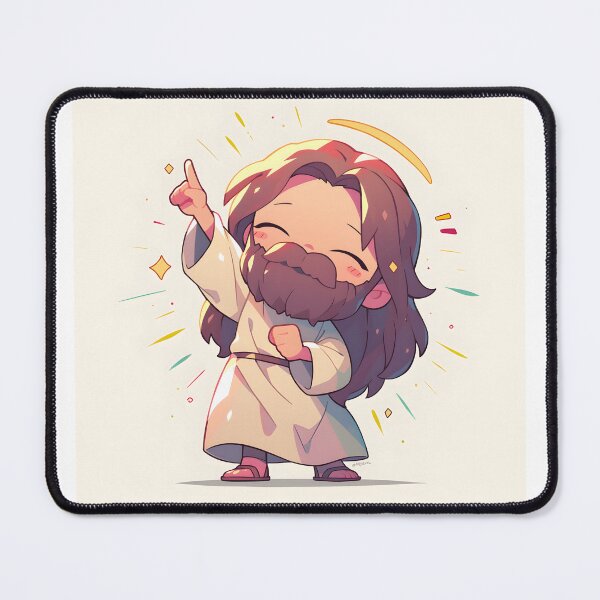 Item preview, Cute Happy Jesus designed and sold by CoolMantras.