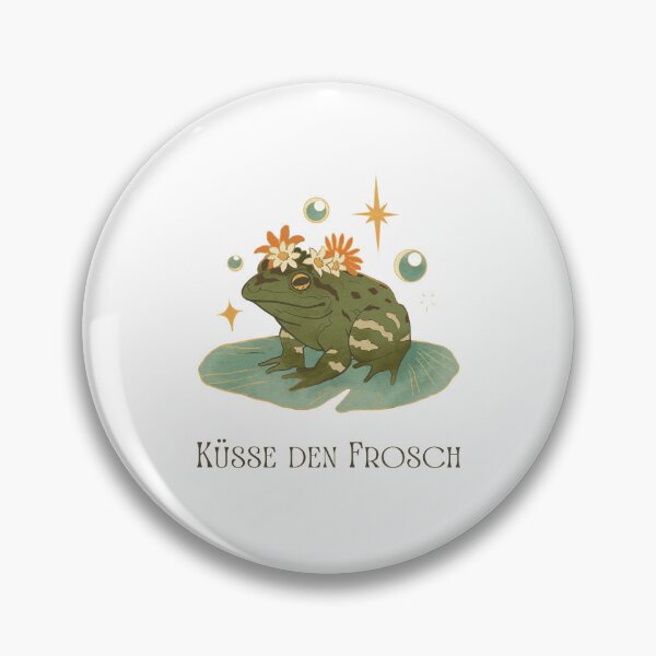 Item preview, Küsse den Frosch | White Background designed and sold by RM-Journey.